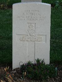 Salonika (Lembet Road) Military Cemetery - Thorne, H F